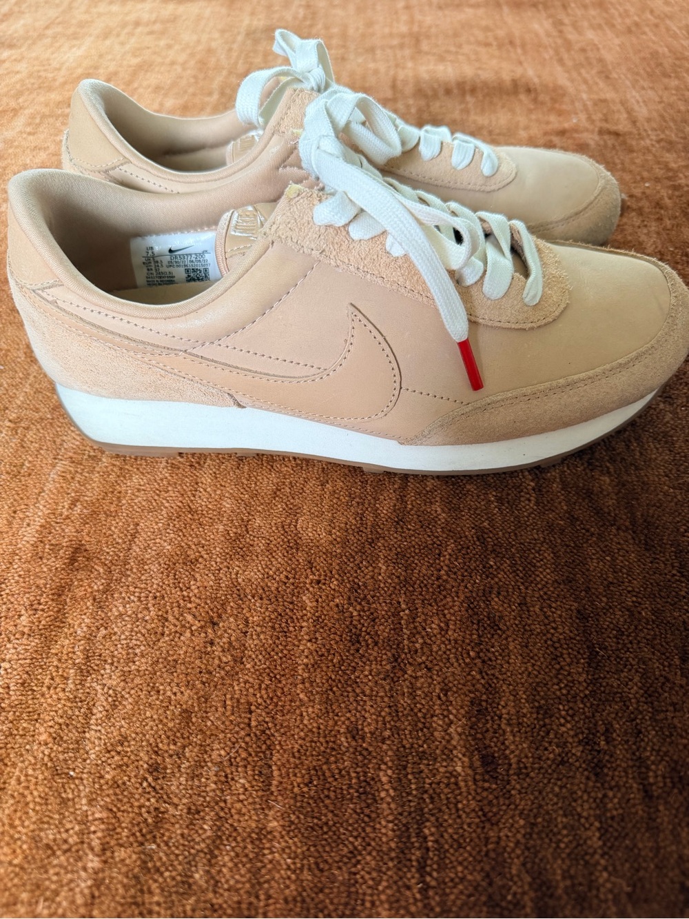 Nike LD 1000 Waffle Leather and Suede Sneakers